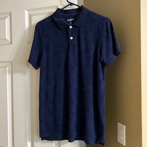 Mens shirtsleeve medium polo shirt